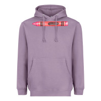 Lavender pink crayon fa element Heavyweight Hoodie - FaDigitalArtStudio
