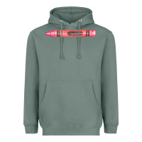 Sage pink crayon fa element Heavyweight Hoodie - FaDigitalArtStudio