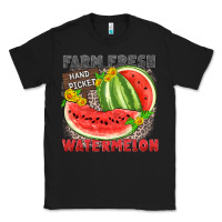 Black farm fresh watermelon Classic Tee - Zillion Design Studio