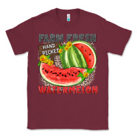 Burgundy farm fresh watermelon Classic Tee - Zillion Design Studio