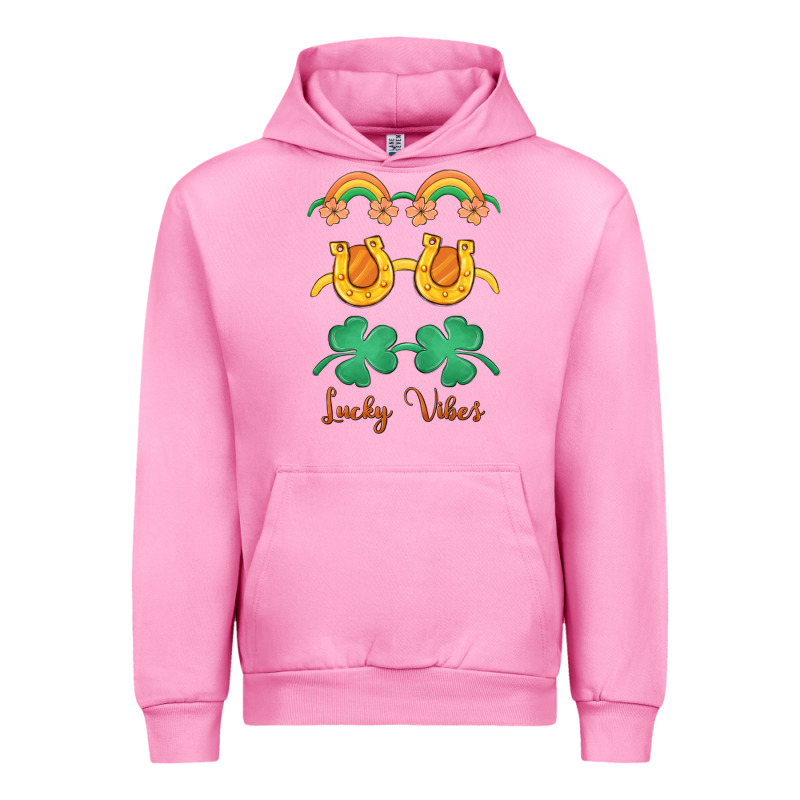 Lucky Vibes St. Patrick's Day Urban Hoodie by MaliasSmallBusiness | Teevron
