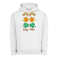 Pigment Lunar Rock lucky vibes st. patrick's day Urban Hoodie - MaliasSmallBusiness