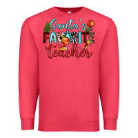 Cardinal santa s favorite teacher Premium Sweatshirt - JahusDesignShop