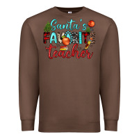 Chestnut santa s favorite teacher Premium Sweatshirt - JahusDesignShop