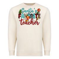 Sandshell santa s favorite teacher Premium Sweatshirt - JahusDesignShop