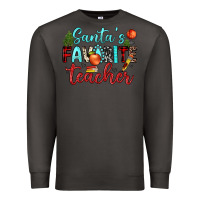 Smoke santa s favorite teacher Premium Sweatshirt - JahusDesignShop