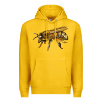 Lemon Bee Side Premium Hoodie - LillyAllenDesigns