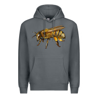 Rock Bee Side Premium Hoodie - LillyAllenDesigns