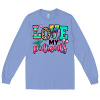 Colony Blue love my patients nurse Long Sleeve Tee - RanaPortraitStore
