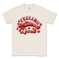Natural Feeling Loved Valentine's Day Classic Tee - RanaPortraitStore