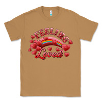 Toasted Coconut Feeling Loved Valentine's Day Classic Tee - RanaPortraitStore