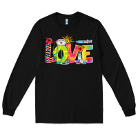 Black love nurse summer Long Sleeve Tee - RanaPortraitStore