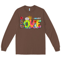 Chestnut love nurse summer Long Sleeve Tee - RanaPortraitStore
