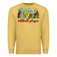 Santa S Favorite Softball Player Premium Sweatshirt | Teevron