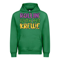 Emerald rollin with my krewe Urban Hoodie - MaliasSmallBusiness
