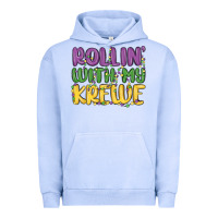 Pigment Grape Ice rollin with my krewe Urban Hoodie - MaliasSmallBusiness