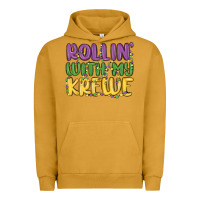 Pigment Peanut Butter rollin with my krewe Urban Hoodie - MaliasSmallBusiness