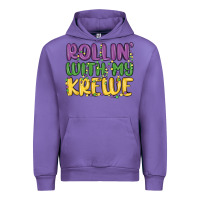 Tulip rollin with my krewe Urban Hoodie - MaliasSmallBusiness
