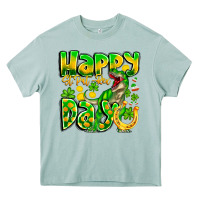 Arona Happy St Patricks Rex Day Heavy Core Tee - CowhideDigitalArt