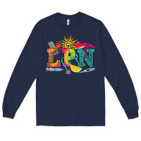 Navy lpn summer Long Sleeve Tee - RanaPortraitStore