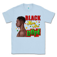 Dusty Blue black men are dope black man Classic Tee - texasbilliewilder
