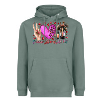 Sage peace love makeup Heavyweight Hoodie - RacoonDesign