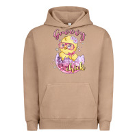 Pigment Burro groovy chick easter Urban Hoodie - MaliasSmallBusiness