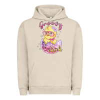 Pigment French Oak groovy chick easter Urban Hoodie - MaliasSmallBusiness