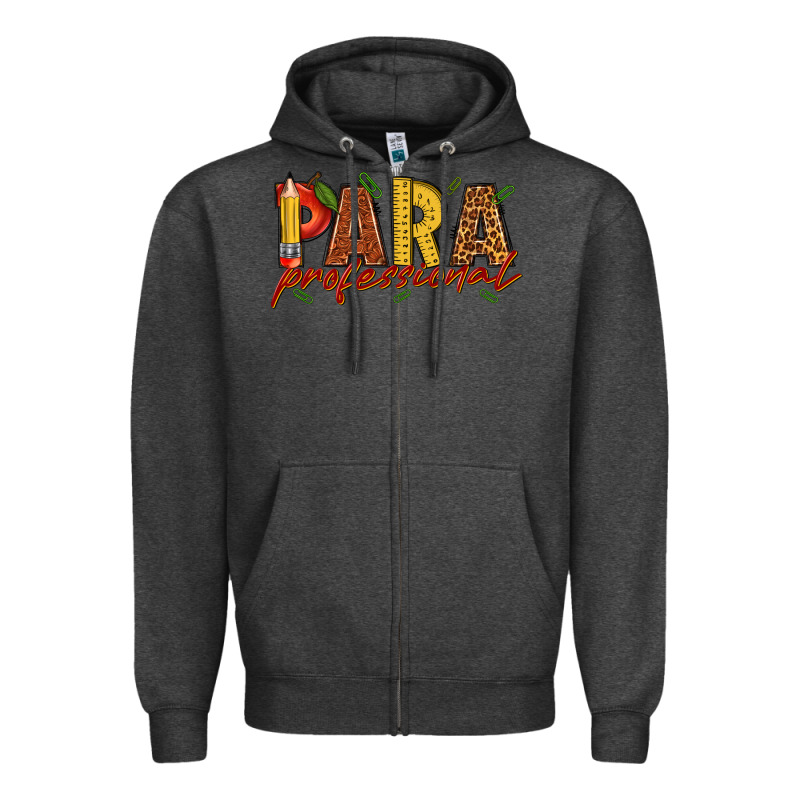 Paraprofessional Zipper Hoodie by texasbilliewilder | Teevron