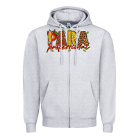 Heather Grey paraprofessional Zipper Hoodie - texasbilliewilder