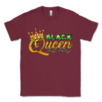 Burgundy black queen Classic Tee - texasbilliewilder