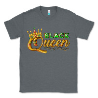Charcoal Heather black queen Classic Tee - texasbilliewilder