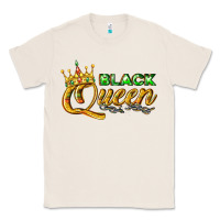 Natural black queen Classic Tee - texasbilliewilder