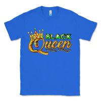 True Royal black queen Classic Tee - texasbilliewilder