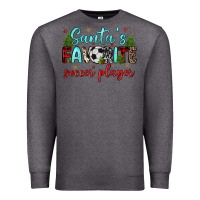 Charcoal Heather santa s favorite soccer player Premium Sweatshirt - JahusDesignShop
