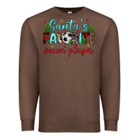 Chestnut santa s favorite soccer player Premium Sweatshirt - JahusDesignShop