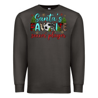 Smoke santa s favorite soccer player Premium Sweatshirt - JahusDesignShop