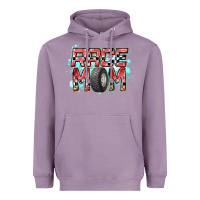 Lavender Race Mom Heavyweight Hoodie - RacoonDesign