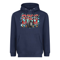 Navy Race Mom Heavyweight Hoodie - RacoonDesign