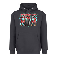 Smoke Race Mom Heavyweight Hoodie - RacoonDesign