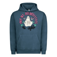 Pigment Midnight Navy not all disabilities are visible Urban Hoodie - MaliasSmallBusiness