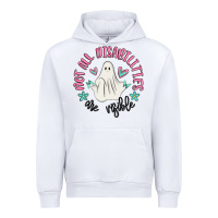 White not all disabilities are visible Urban Hoodie - MaliasSmallBusiness