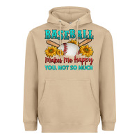 Mushroom baseball makes me happy you, not so much Heavyweight Hoodie - HRA Design Shop