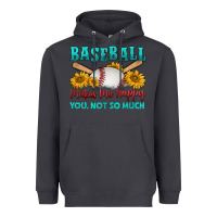 Smoke baseball makes me happy you, not so much Heavyweight Hoodie - HRA Design Shop