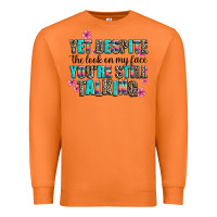Carrot yet despite the look on my face you are still talk Premium Sweatshirt - AdoDesignShop