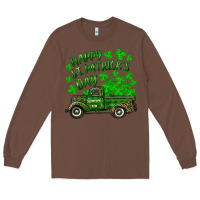 Chestnut happy st. patricks day shamrock farm truck Long Sleeve Tee - RanaPortraitStore