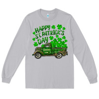 Moon Dust happy st. patricks day shamrock farm truck Long Sleeve Tee - RanaPortraitStore