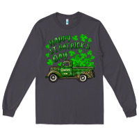 Smoke happy st. patricks day shamrock farm truck Long Sleeve Tee - RanaPortraitStore