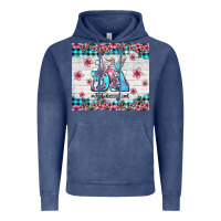 Vintage Denim da dental assistant dentist element with flowers Vintage Hoodie - AdoDesignShop
