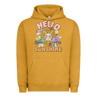 Pigment Peanut Butter hello sunshine Urban Hoodie - MaliasSmallBusiness